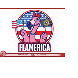 Flamingo 4th of july png, patriotic girls sublimation png, July 4th Sublimation Fourth of July png, Independence day png