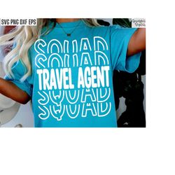 Travel Agent Squad | Travel Agency Svgs | Travel Agent Shirt Designs | Vacation Planning | Travel Agent Pngs | Tourism Q