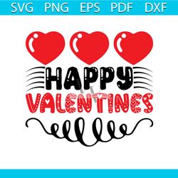 Happy Valentine Svg, Valentine Svg, Red Heart Svg, Valentine Gift Svg