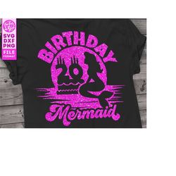 Mermaid 20th Birthday svg, 20th Birthday Mermaid svg, Birthday girl mermaid svg Girls Birthday svg cut file for Cricut.