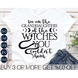 Granddaughters of Witches You Couldn't Burn SVG, Mystical SVG, Witchy Svg, Snake Svg, Png, Files For Cricut, Sublimation