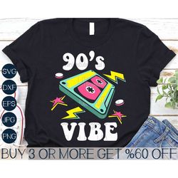 90s SVG, Retro SVG, Casette SVG, Good Vibes Svg, Raised on 90s Boy Bands Svg, 80s Png, Svg Files For Cricut, Sublimation