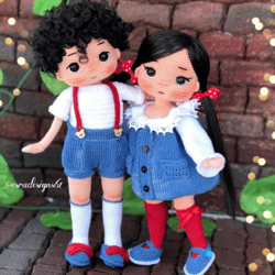 2023 Luca & Lina Doll | Amigurumi Pattern Doll PDF