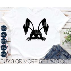 Peek A Boo Bunny SVG, Kids Easter SVG, Funny Easter Shirt SVG, Spring Svg, Rabbit Png, Svg Files For Cricut, Sublimation