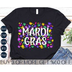Mardi Gras SVG, Mardi Gras Shirt PNG, Louisiana SVG, New Orleans Svg, Popular Svg, Dxf, Svg Files for Cricut, Sublimatio