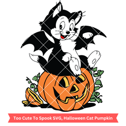 Halloween Cat Pumpkin Svg, Pumpkin Svg, Cute Cat Halloween, Happy Halloween, Spooky Kingdom Svg, Trick Or Treat Png,