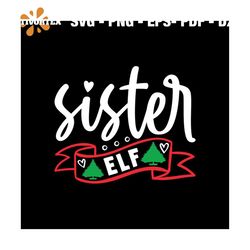 Sister Elf Anf Christmas Lights Svg, Christmas Svg, Sister Elf Svg, Christmas Heart Svg, Candle Svg, Sleigh Svg