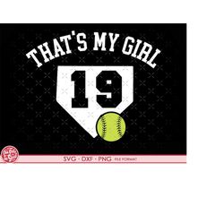 19 girl softball 19 svg softball svg shirt svg softball mom dad. girl softball 19 png, svg, dxf clipart files girl softb
