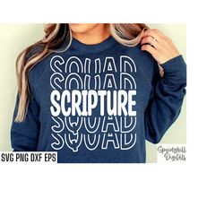 Scripture Vibes Svg | Youth Group T-shirt Cut Files | Kids Church Shirt Designs | Religious Svgs | Bible Study Tshirt |