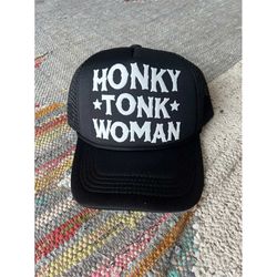 cowboy trucker hat honky tonk woman trendy trucker hat trucker hat for women bachelorette trucker hat summer trucker hat