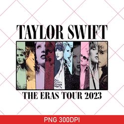 Retro Taylor Swift Eras Tour PNG, Back And Front PNG, Shirt, Eras Tour PNG, Midnights Concert PNG, Taylor Swiftie Merch