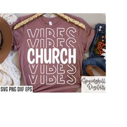 Church Vibes Svg | Youth Group T-shirt Cut Files | Kids Church Shirt Designs | Religious Svgs | Bible Study Tshirt | Min