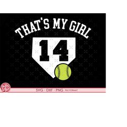 14 girl softball 14 svg softball svg shirt svg softball mom dad. girl softball 14 png, svg, dxf clipart files girl softb