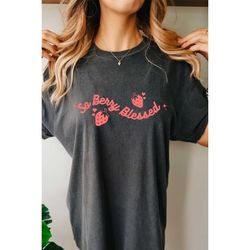 Strawberry Shirt Have A Good Day Shirt Strawberry Festival Top Choose Happy Shirt Positive Quote Shirt Retro Strawberry