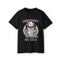 Somebody Save Me From Myself Western Shirt, Western Shirt, Bull Skull Shirt, Western Shirt, Country Shirt