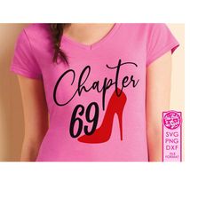 69th birthday svg for Cricut. 69th birthday png, svg, dxf clipart files. 69th shoe birthday shirt decal png svg