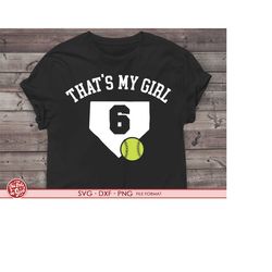 6 girl softball 6 svg softball svg shirt svg softball mom dad. girl softball 6 png, svg, dxf clipart files girl softball