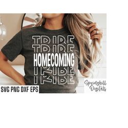 Homecoming Tribe Svg | Homecoming T-shirt | Back To School Quote | Homecoming Game Svgs | Football Tshirt Designs | Home