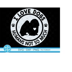 Funny Japanese Chin svg dog files for Cricut. Silhouette Dog png, SVG, dxf clipart files. Japanese Chin svg, dxf, png