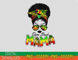 Black Queen Most Powerful Piece Juneteenth African Women PNG, Digital Download