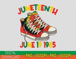 Juneteenth Shoes 1985 Black History Juneteenth African Pride Svg, Eps, Png, Dxf, Digital Download