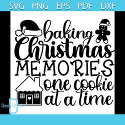 Banking Chritsmas Memories One Cookie At A Time Svg, Christmas Svg, Banking Svg