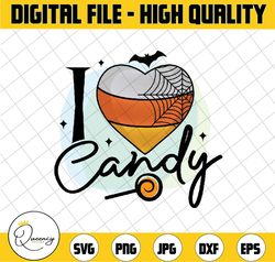 i love candy cuttable design png,  halloween sublimation png designs