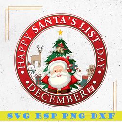 Santa SVG, Santa Claus SVG, Christmas Gift SVG, Merry Christmas SVG, Happy New Year SVG