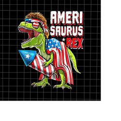 Ameri Saurus Rex, Dinosaur 4th of July vector, T-Rex 4th Of July vector, Png, America Flag, Patriotic Day, Fourth of Jul