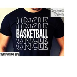 Basketball Uncle Svgs | Sports Season Cut Files | Bball Quotes | T-shirt Designs | High School Basketball | Junior High