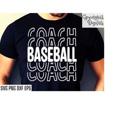 Baseball Coach Svg | Baseball T-shirt Cut Files | Baseball Shirt | High School Baseball | Travel Baseball Svg | Baseball