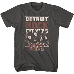 Kiss Detroit Rock City Smoke Adult T-Shirt