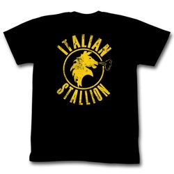 Rocky Black Stallion Black T-Shirt