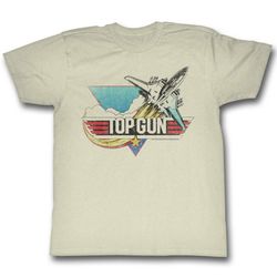 Top Gun Fade Natural Adult T-Shirt
