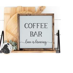 svg files, coffee bar love is brewing svg, coffee bar svg, coffee svg, cut file, digital download, vector, svg, dxf, png