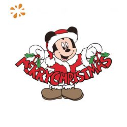 Merry Christmas Mickey Label Svg, Disney Svg, Mickey Svg, Mickey Label Svg, Christmas Svg, Disneyland Svg, Disney Movie