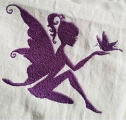 Enchanted Whispers-Fairy Embroidery Design