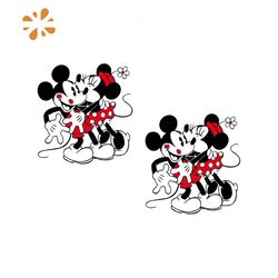 Kissing Mickey Minnie Svg, Disney Svg, Mickey Svg, Mickey Mouse Svg, Minnie Svg, Disney Movie Svg, Cartoon Svg, Disney L