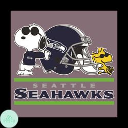 Seattle Seahawks Snoopy Woodstock Svg, Sport Svg, Seattle Seahawks Svg, Seattle Seahawks Football Team Svg, Seattle Seah