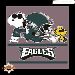 Philadelphia Eagles Snoopy Woodstock Svg, Sport Svg, Philadelphia Eagles Svg, Philadelphia Eagles Football Team Svg, Phi