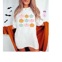 Groovy Pumpkins png, Spooky Vibes, Pumpkin Season png, Sweater Weather, Thankful, Pumpkin Spice Coffee, Retro fall, PNG,