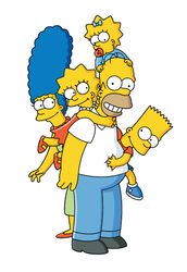 The Simpsons SVG, PNG, JPG files. Digital download.
