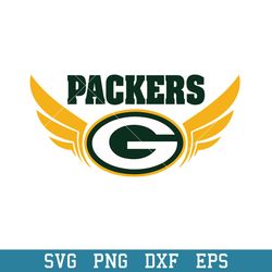 Green Bay Packers Team Svg, Green Bay Packers Svg, NFL Svg, Png Dxf Eps Digital File