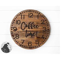 coffee time svg, coffee sign svg, home office decor, coffee bar svg, farmhouse cut files, funny coffee svg, dxf, png, cr