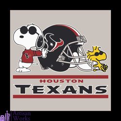 Houston Texans Snoopy Woodstock Svg, Sport Svg, Houston Texans Svg, Houston Texans Football Team Svg, Houston Texans NFL