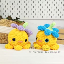 OctoDuck/kawaii crochet pattern