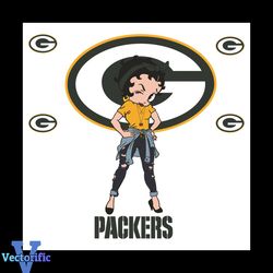 Betty Boop Green Bay Packers Svg, Sport Svg, Green Bay Packers Football Team Svg, Green Bay Packers Svg, Green Bay Packe
