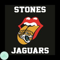 Stones Jaguars Lips Svg, Sport Svg, Stones Jacksonville Jaguars Football Team Svg, Stones Jacksonville Jaguars Svg, Ston