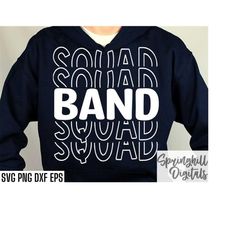 band squad svg | band class shirt | high school band | marching band svgs | t-shirt designs | high school football | col