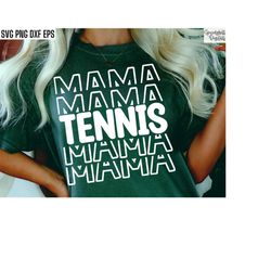Tennis Mama Svg | Tennis Mom Pngs | Tennis Family Cut Files | Tennis Shirt Designs | Tennis Season Svgs | Varsity Tennis